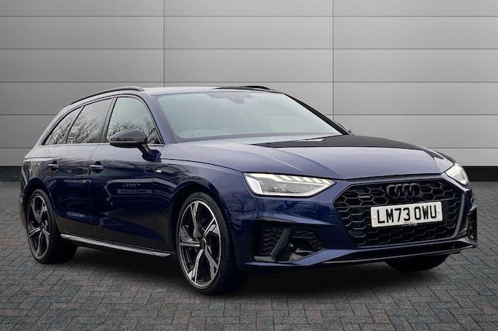 Compare Audi A4 Avant 2.0 Tdi 40 Black Edition Estate S Troni LT73OWU Blue