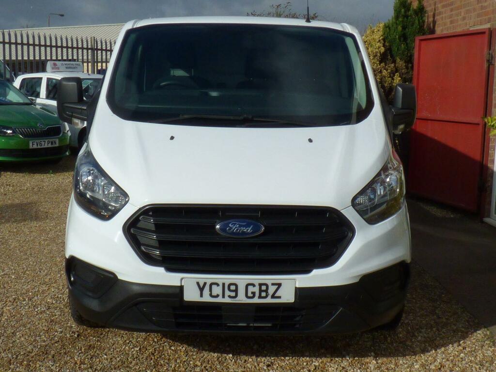 Compare Ford Transit Custom Panel Van 2.0 300 Ecoblue Also Comes With 15 Mon YC19GBZ White