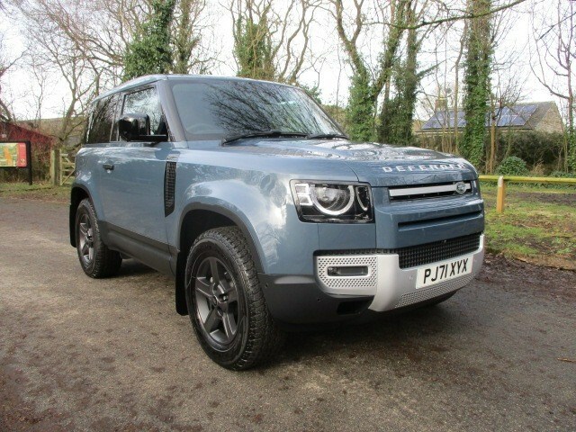 Compare Land Rover Defender 3.0 D200 Hard Top 3 Seat PJ71XYX Blue