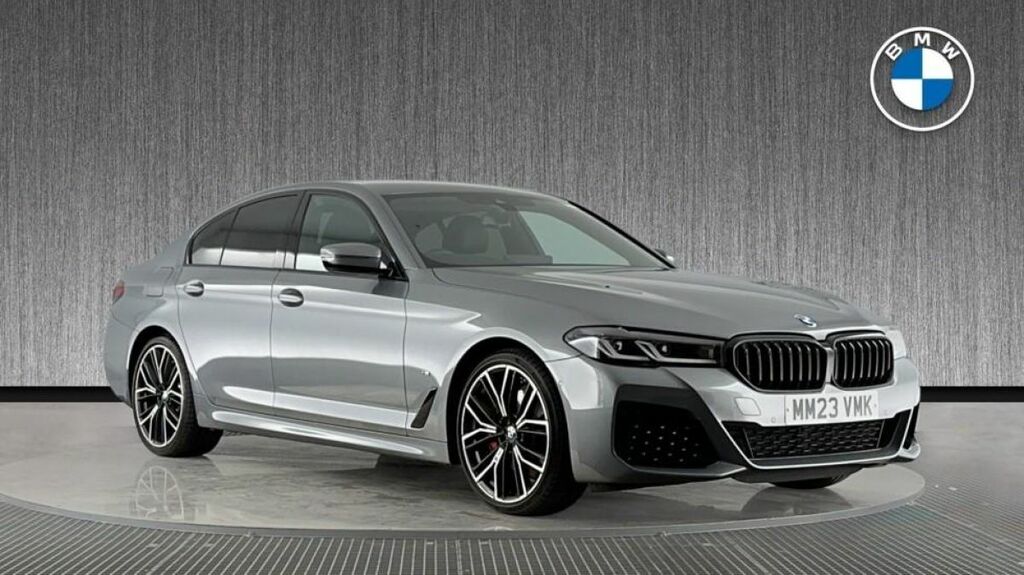 Compare BMW 5 Series 520D M Sport Saloon MM23VMK Grey