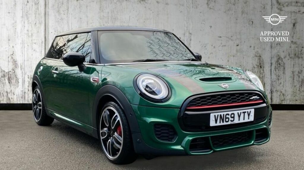 Compare Mini Hatch John Cooper Works VN69YTY Green