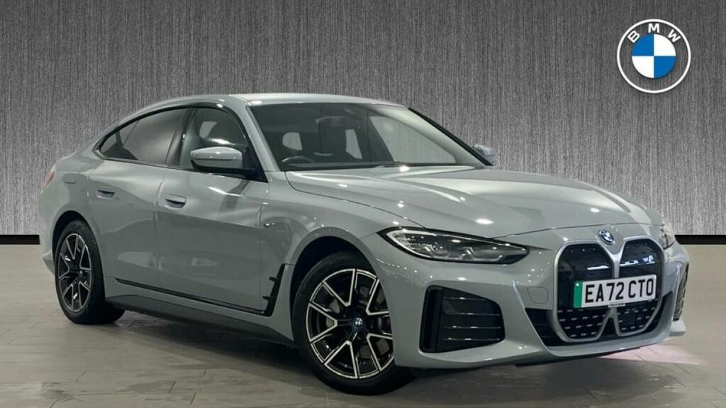 Compare BMW i4 I4 Edrive40 M Sport EA72CTO Grey