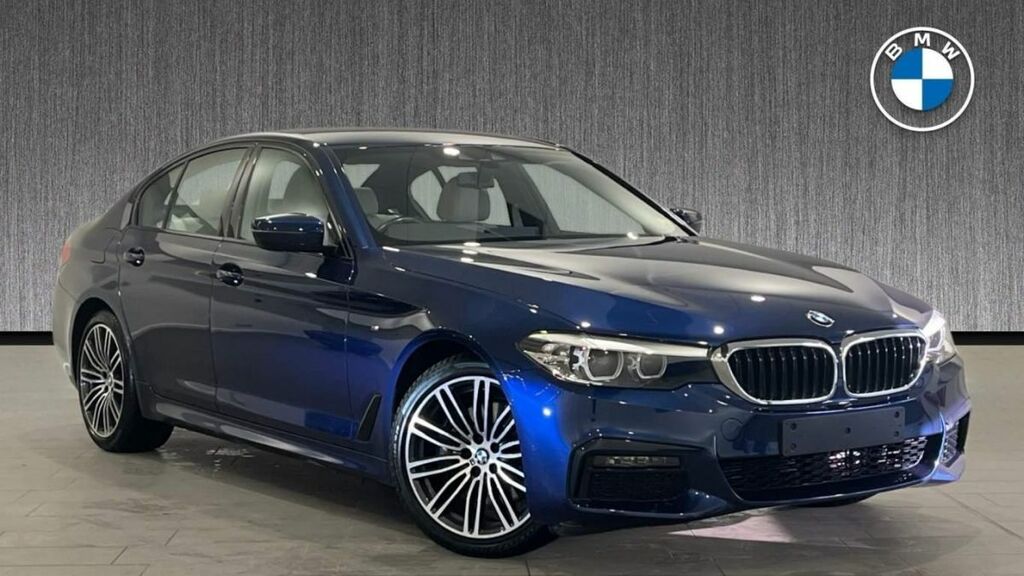 Compare BMW 5 Series 530D M Sport Saloon DG19ZSO Blue