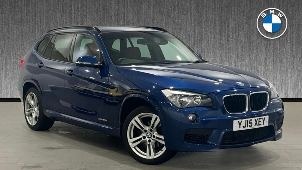 Compare BMW X1 Xdrive20d M Sport YJ15XEY Blue