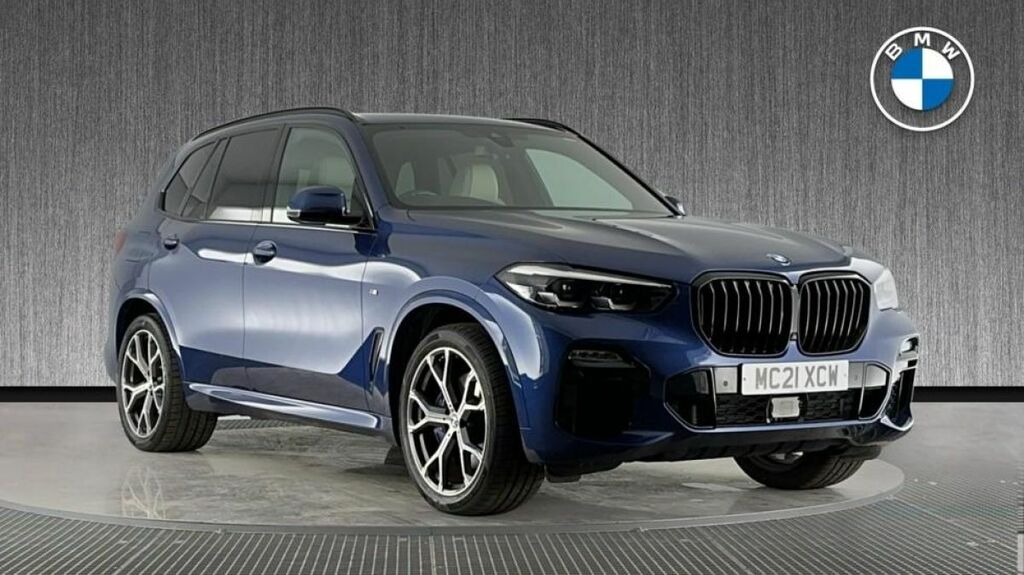 Compare BMW X5 X5 Xdrive 30D M Sport Mhev MC21XCW Blue