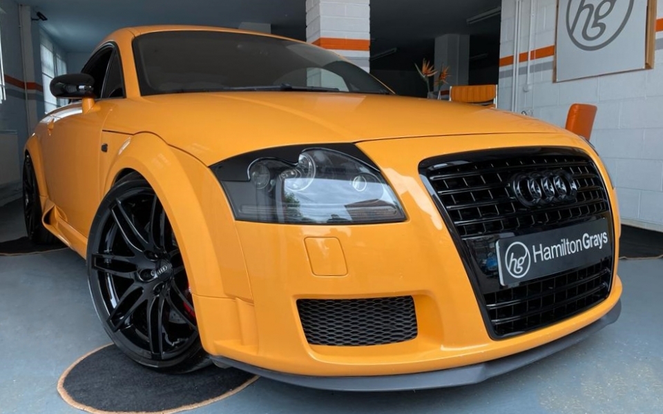 Compare Audi TT Petrol  Orange