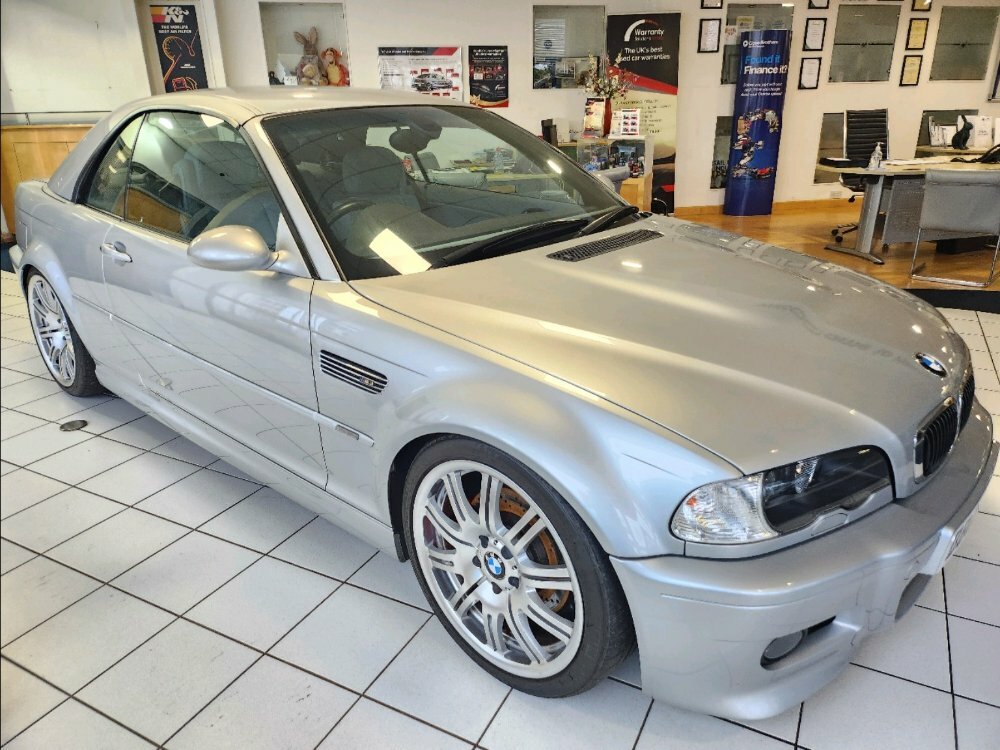 BMW M3 3.2I Convertible 292 Gkm, 343 Bh Silver #1