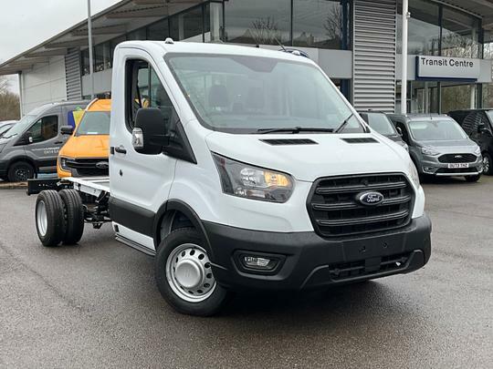 Compare Ford Transit Custom Single C Cab Skeleton 350 L2 170Ps Rwd Air Con To  White