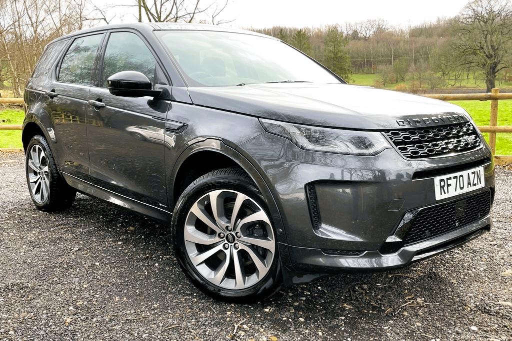 Compare Land Rover Discovery Sport R-dynamic Hse RF70AZN Red