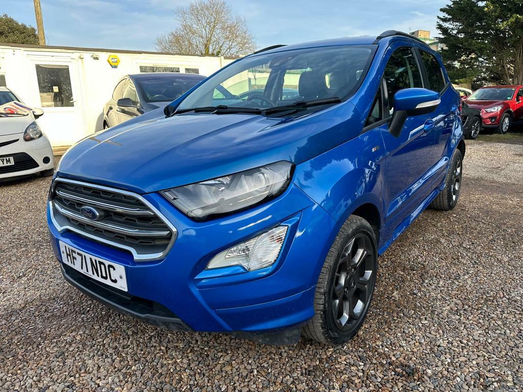 Compare Ford Ecosport 1.0T Ecoboost St-line Euro 6 Ss HF71NDC Blue