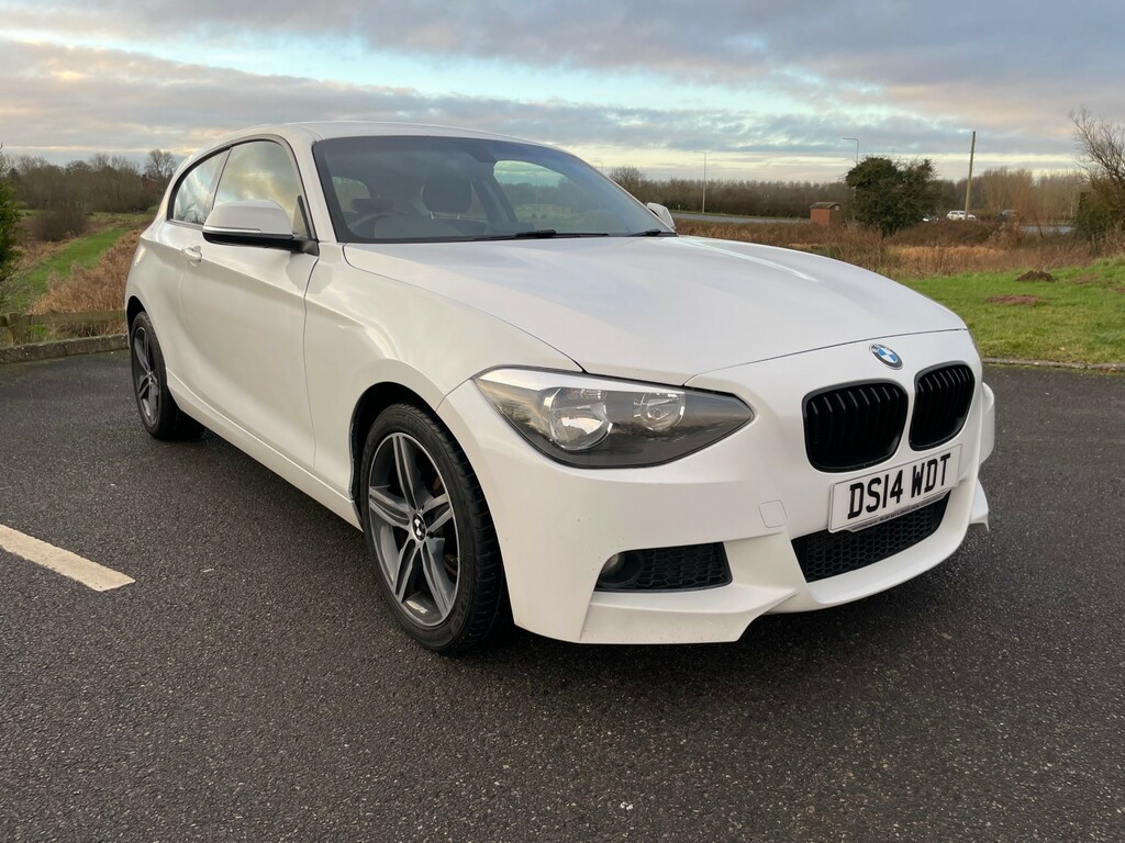 BMW 1 Series 120D Sport White #1