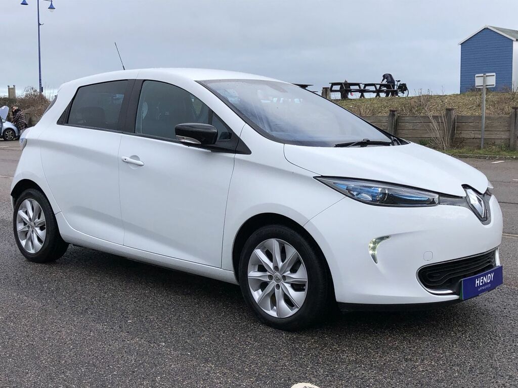 Compare Renault Zoe 65Kw Dynamique Nav 22Kwh GY65ZVD White