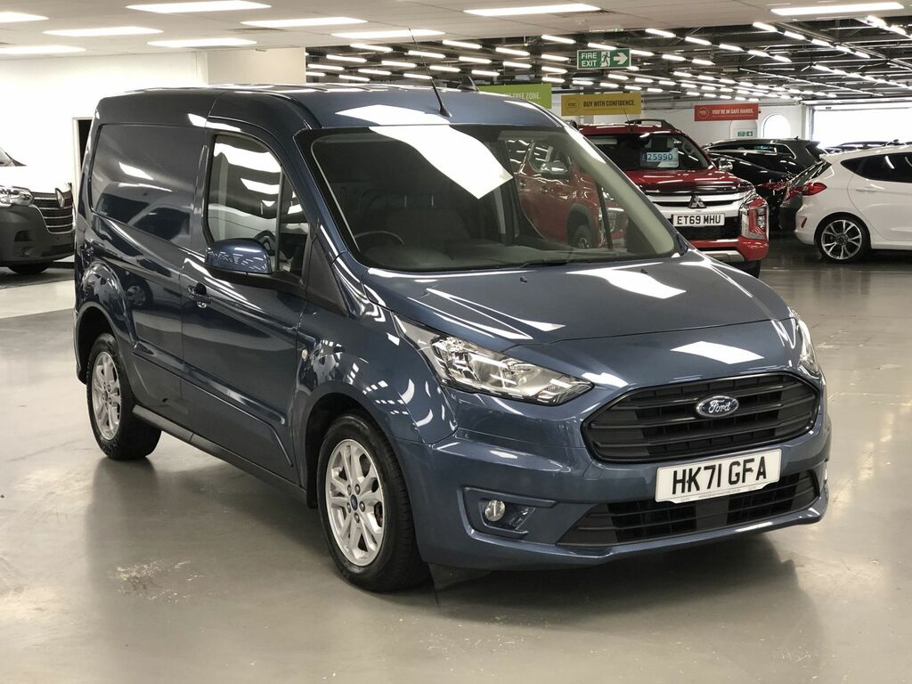 Compare Ford Transit Connect 1.5 Ecoblue 120Ps Limited Van Powershift HK71GFA Blue