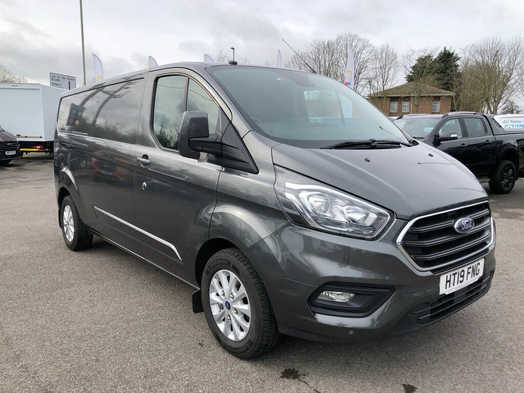 Compare Ford Transit Custom 2.0 Ecoblue 170Ps Low Roof Limited Van HT19FNG Grey
