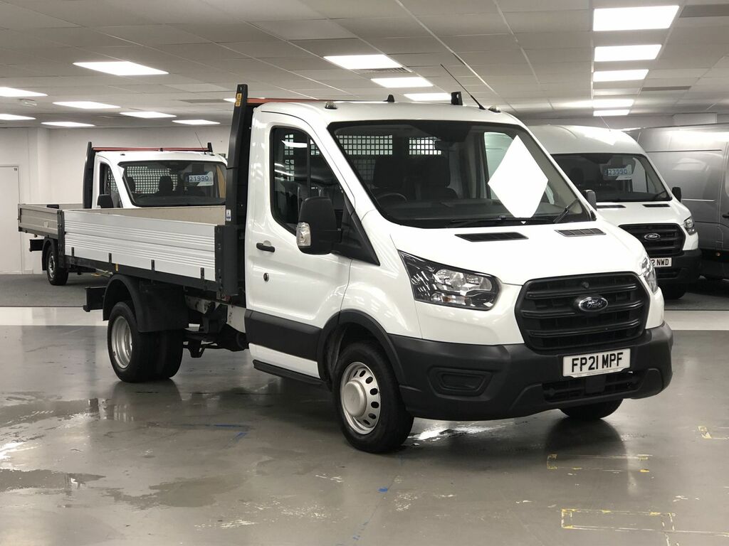 Compare Ford Transit Custom 2.0 Ecoblue 130Ps Leader Tipper 1 Way FP21MPF White
