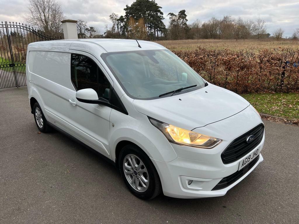 Compare Ford Transit Connect Connect 1.5 240 Ecoblue Limited L2 Euro 6 Ss AG19JHO White