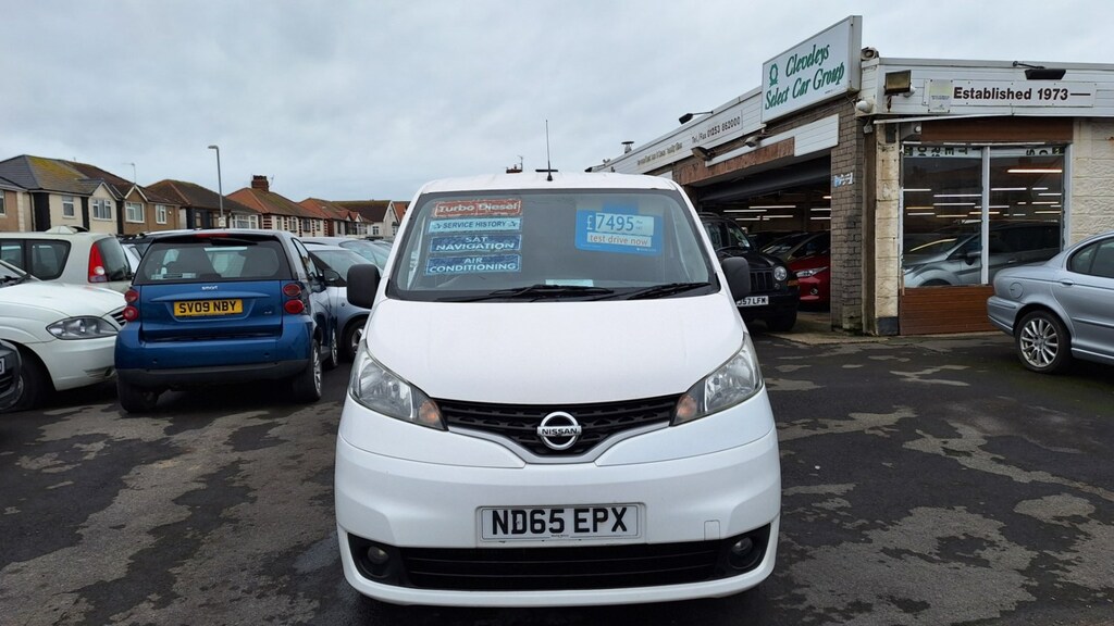 Compare Nissan NV200 1.5 Dci Tekna Van From 6,695 Vat Retail ND65EPX White