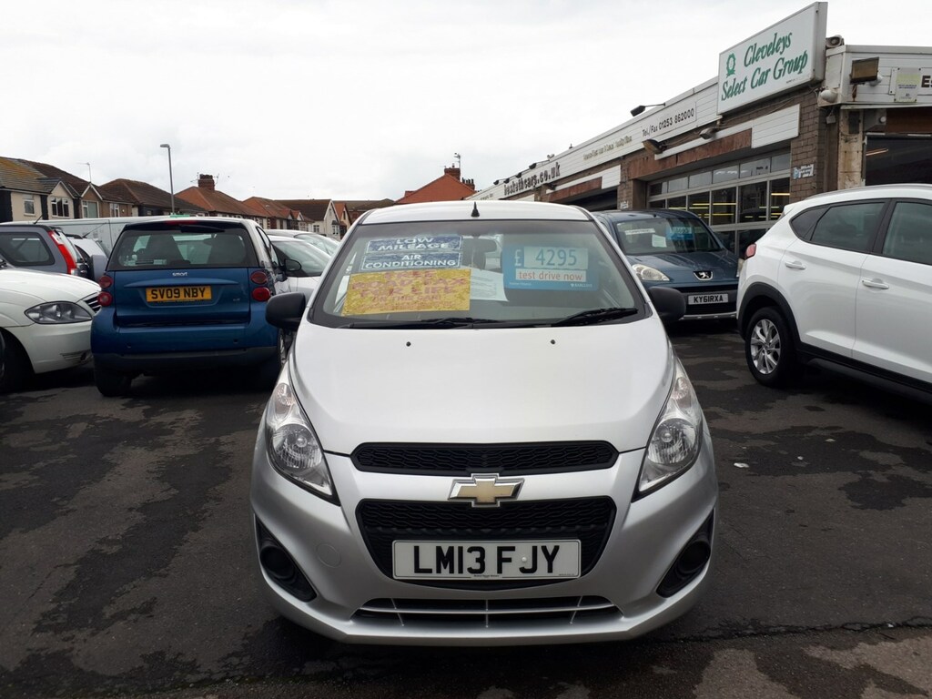 Compare Chevrolet Spark 1.0I Ls 5-Door From 3,495 Retail Package LM13FJY Silver