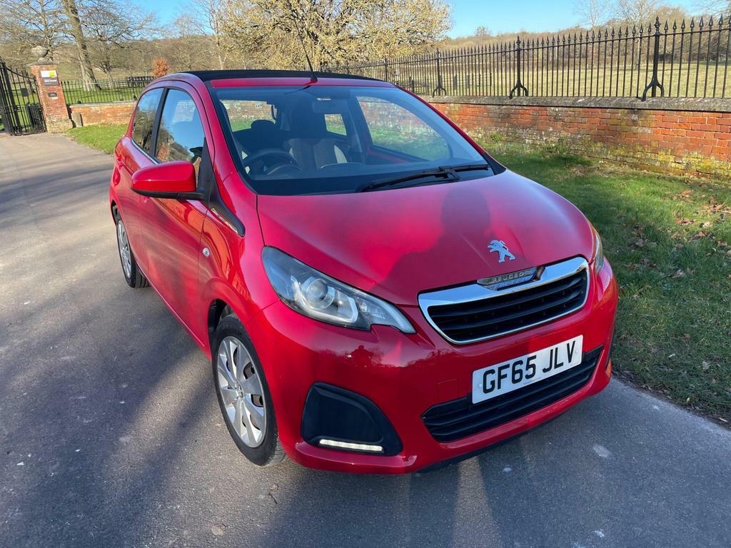Compare Peugeot 108 1.0 Active Top Euro 6 GF65JLV Red