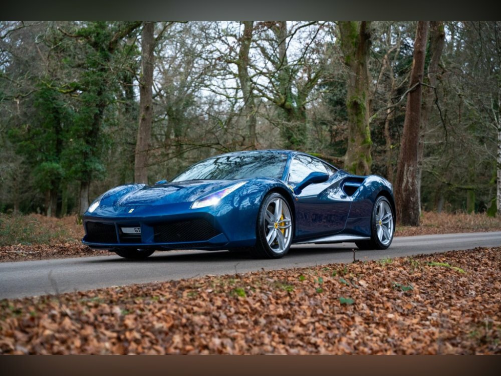 Ferrari 488 3.9T V8 Gtb F1 Dct Euro 6 Ss Blue #1
