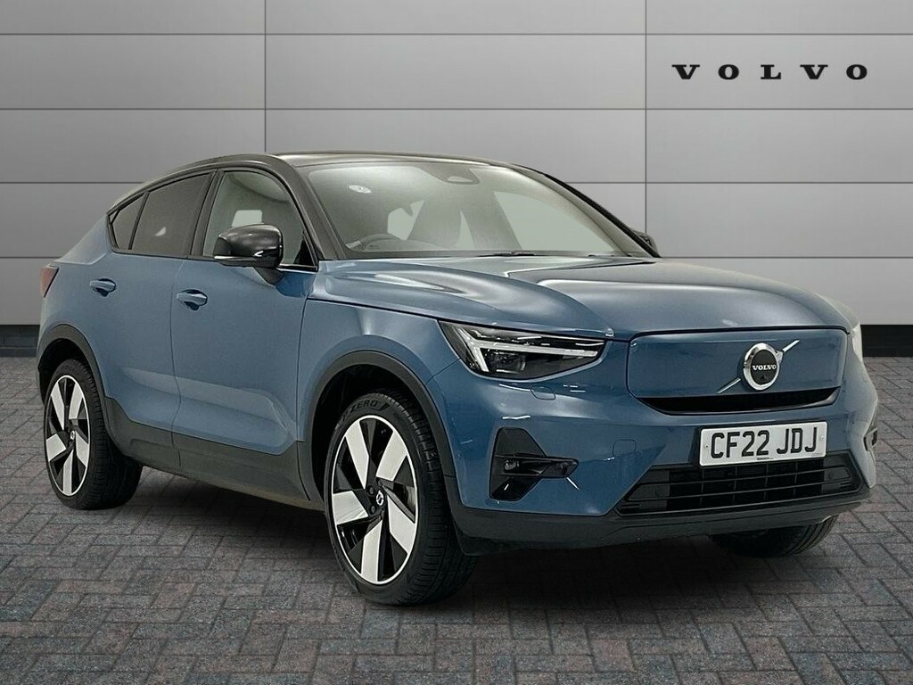 Compare Volvo C40 300Kw Recharge Twin Pro 78Kwh Awd CF22JDJ Blue