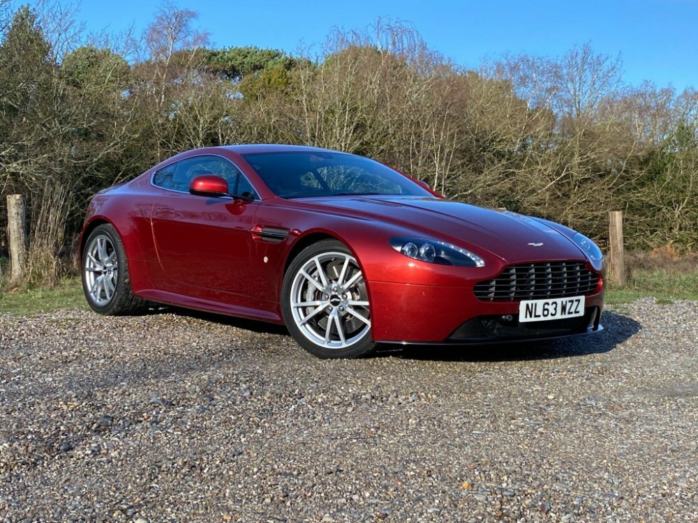 Aston Martin Vantage S V8 Red #1