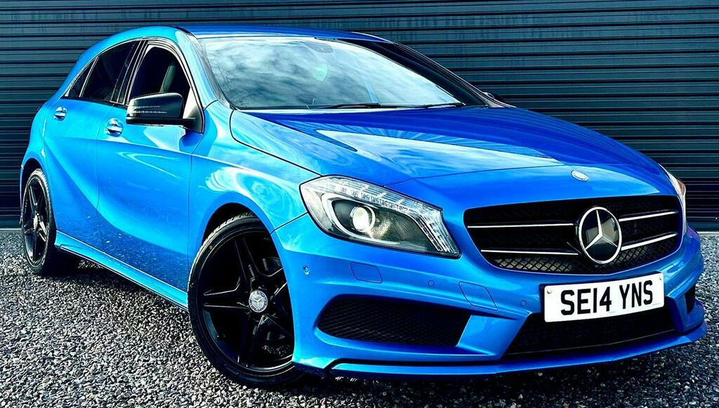 Compare Mercedes-Benz A Class Hatchback 1.5 SE14YNS Blue