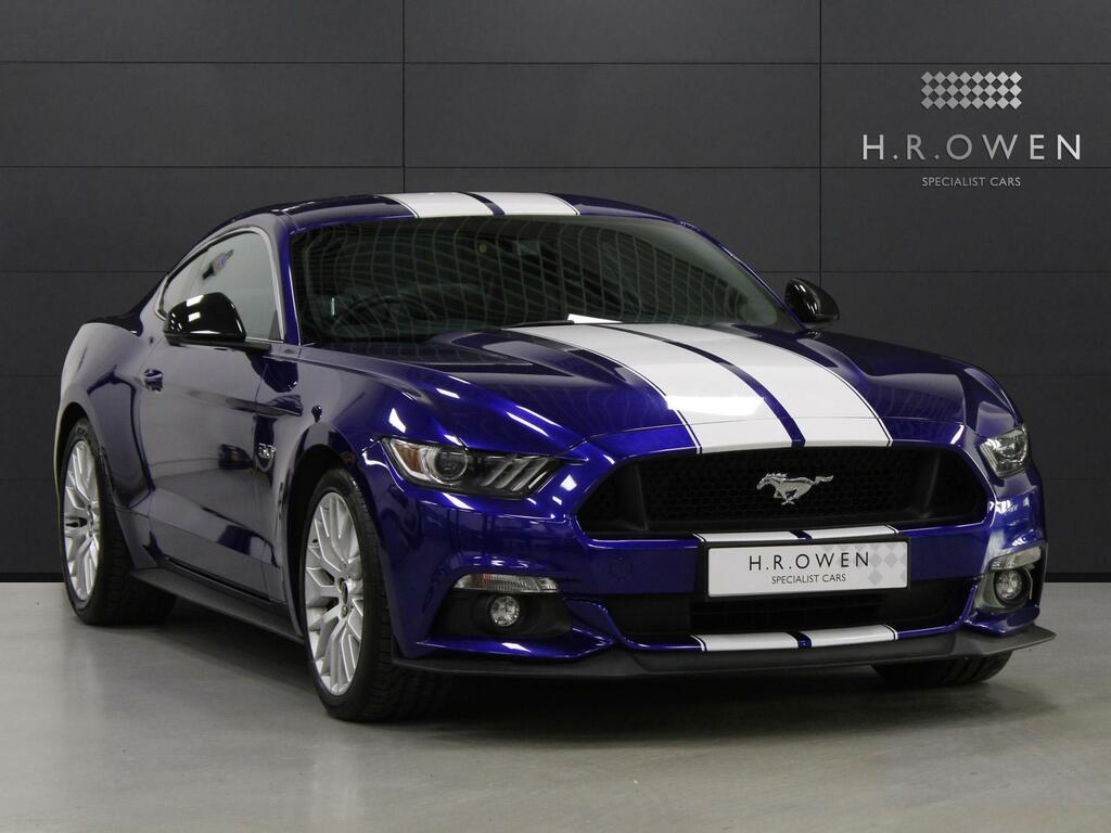 Compare Ford Mustang 5.0 V8 Gt Coupe FM18OPL Blue