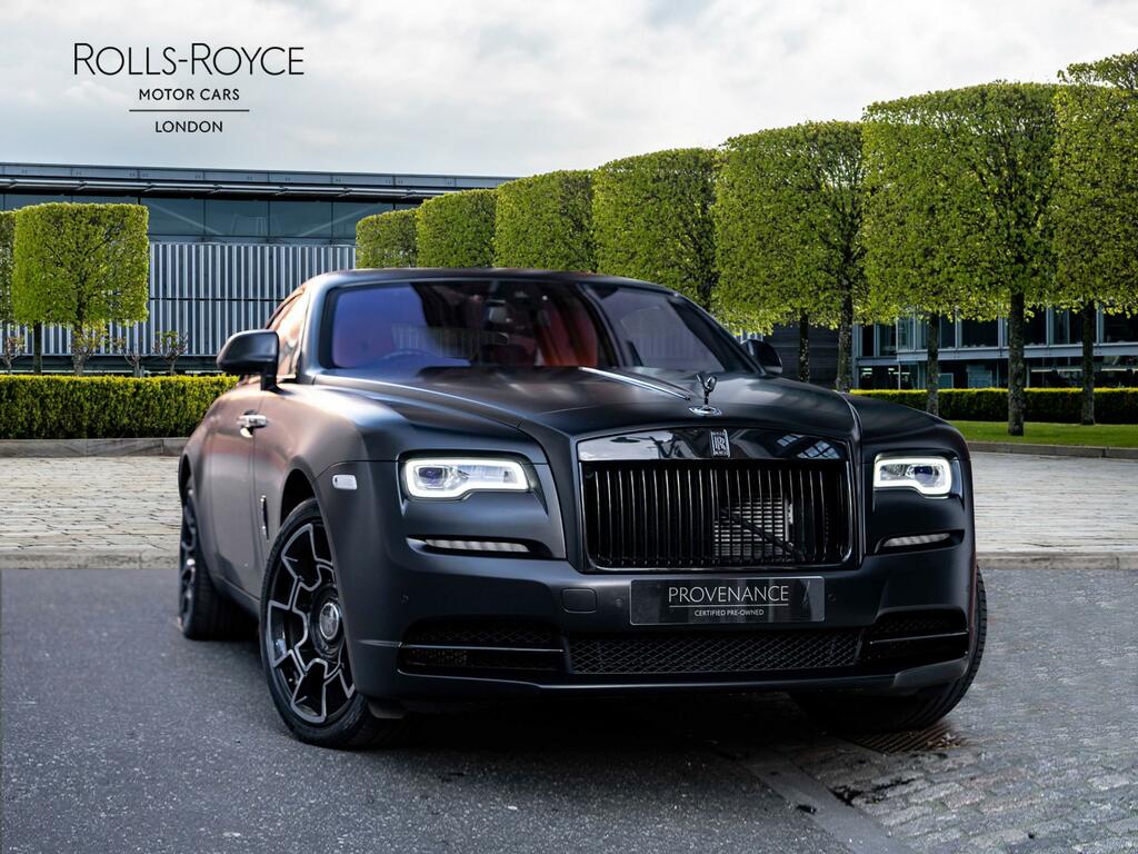 Compare Rolls-Royce Wraith Black Badge PL70OMJ Black