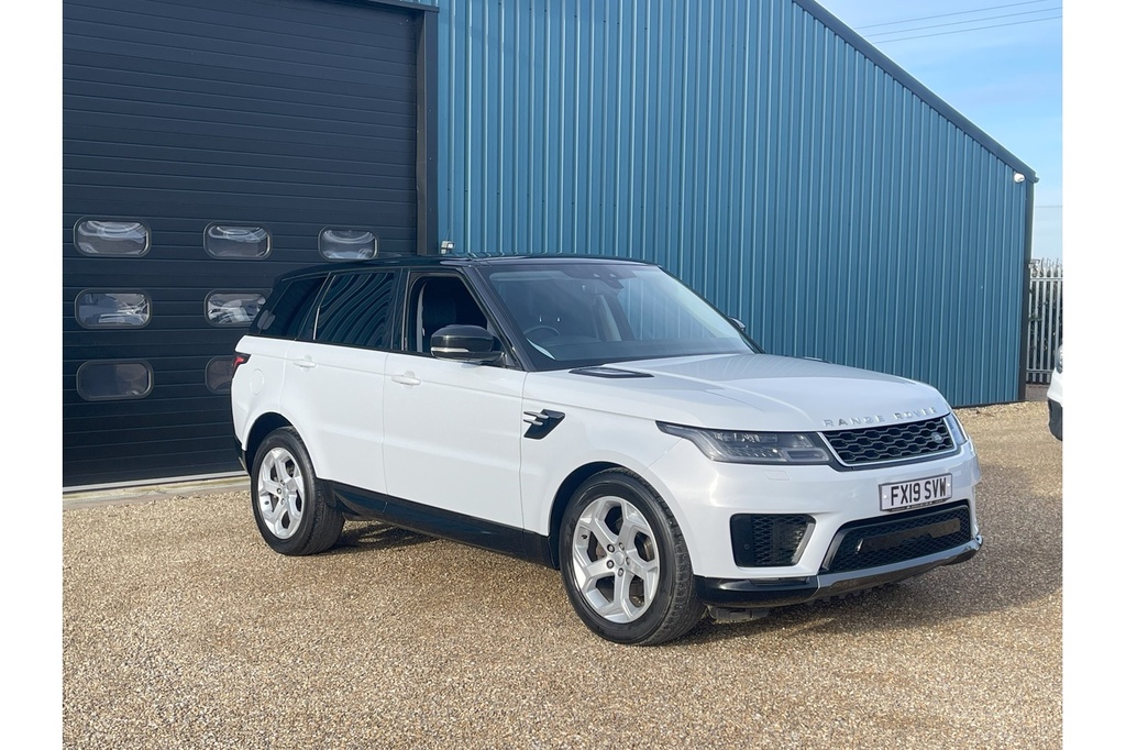 Compare Land Rover Range Rover Sport Sd V6 Hse 2019 U1867 Ulez FX19SVW White
