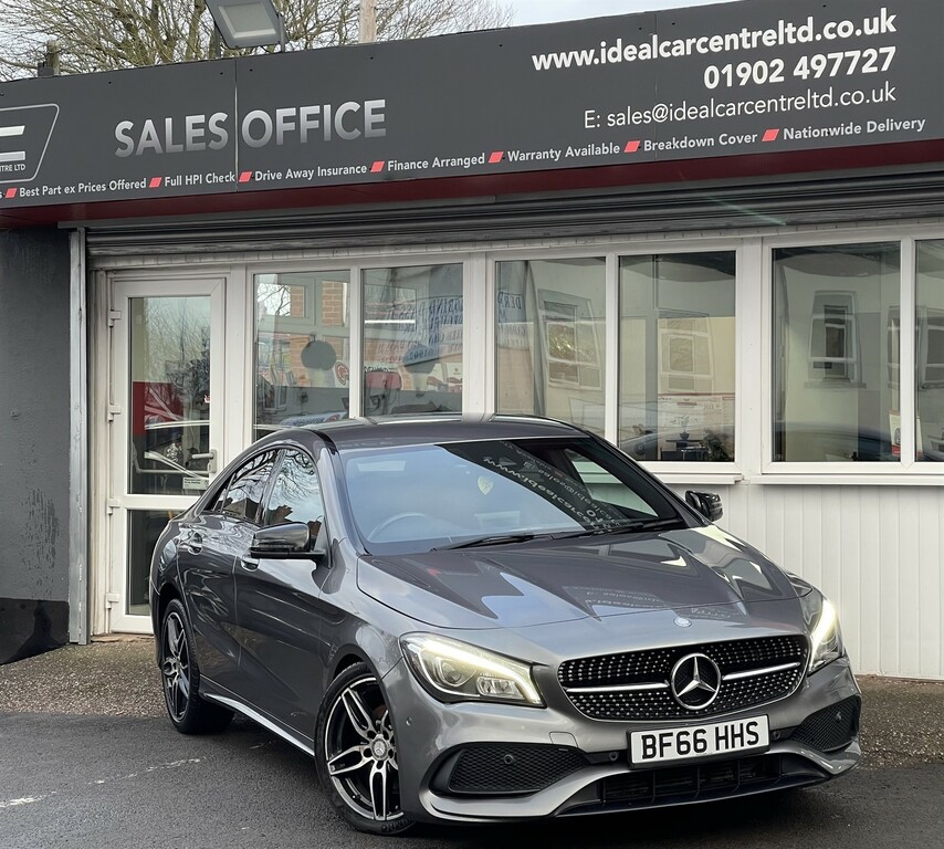 Compare Mercedes-Benz CLA Class Cla 200 D Amg Line BF66HHS Grey