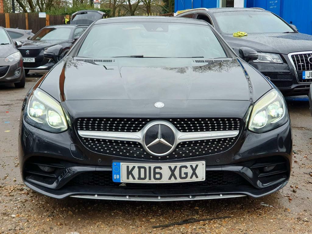 Compare Mercedes-Benz SLC 2.1 Slc250d Amg Line G-tronic Euro 6 Ss KD16XGX Black