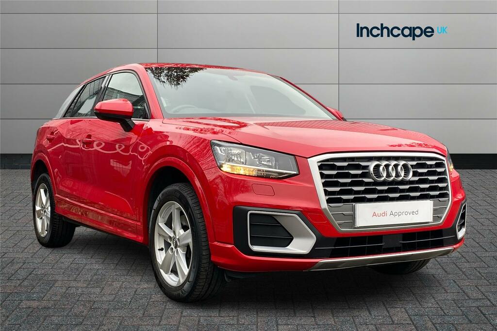 Compare Audi Q2 1.0 Tfsi Sport YT68ZYB Red
