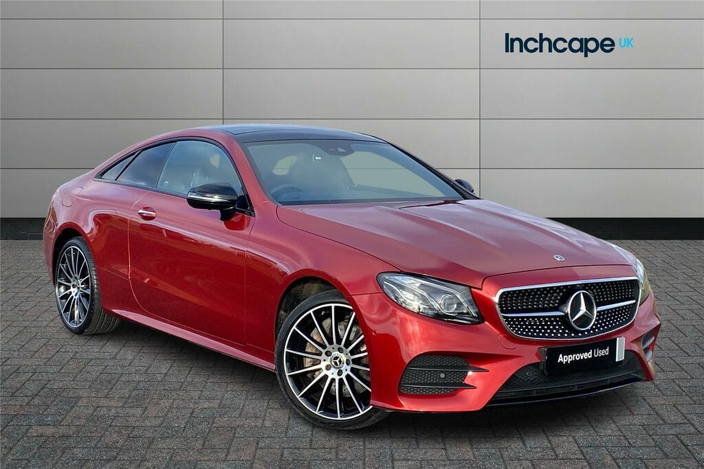 Compare Mercedes-Benz E Class E 400 D 4Matic Amg Line Premium Plus KS70HKZ Red