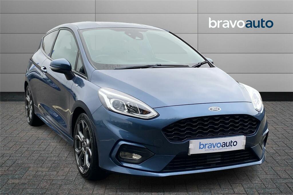 Compare Ford Fiesta 1.0 Ecoboost St-line AK69CME Blue
