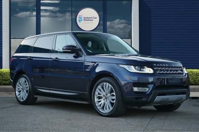 Compare Land Rover Range Rover Sport Estate OE17PXL Blue