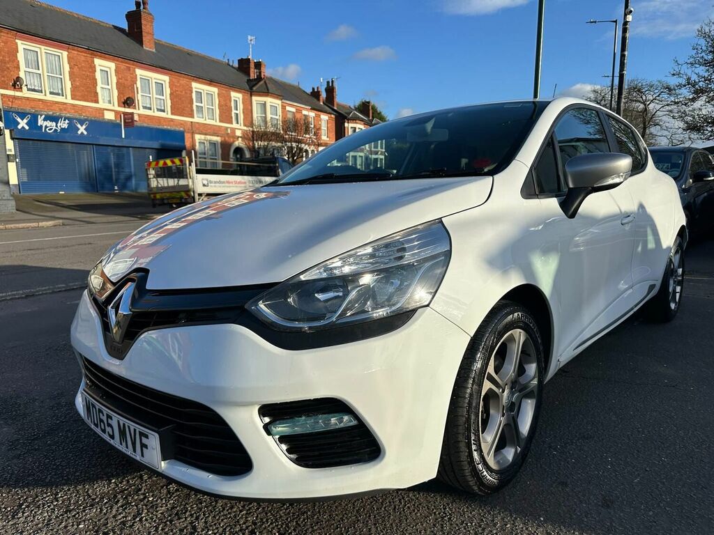 Compare Renault Clio Hatchback 1.5 Dci Dynamique Nav Euro 6 Ss MD65MVF White