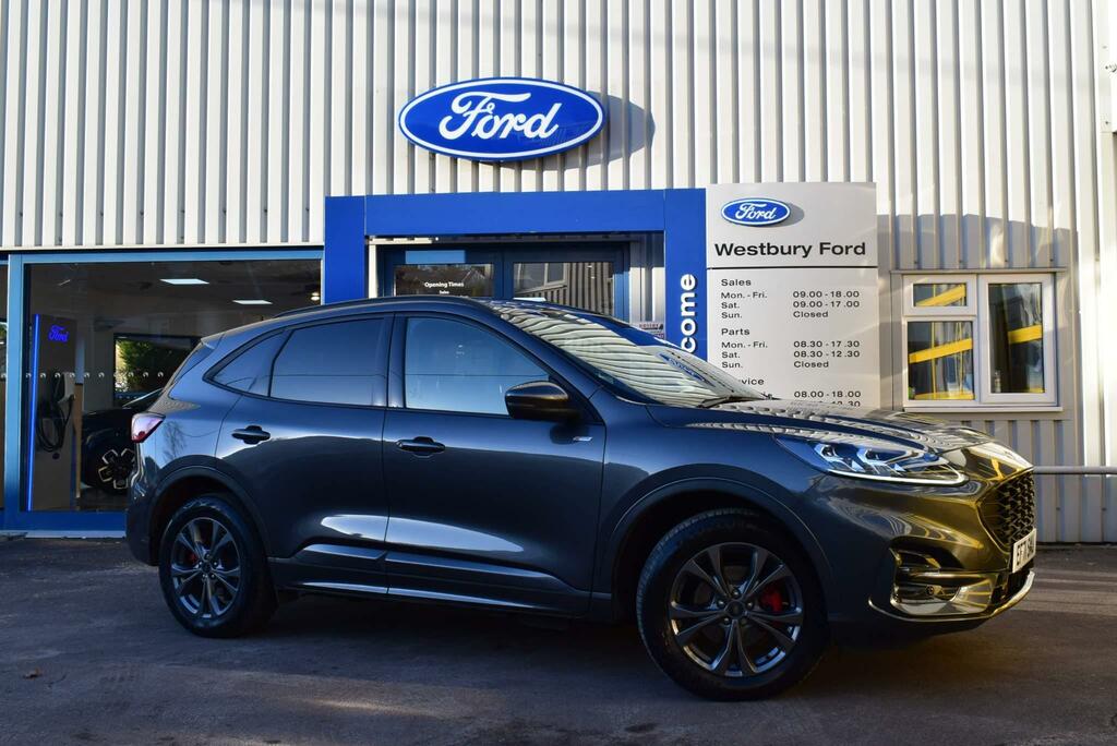 Compare Ford Kuga 2.5 Ecoboost Duratec 14.4Kwh St-line Cvt Euro 6 S EF71SMU Grey
