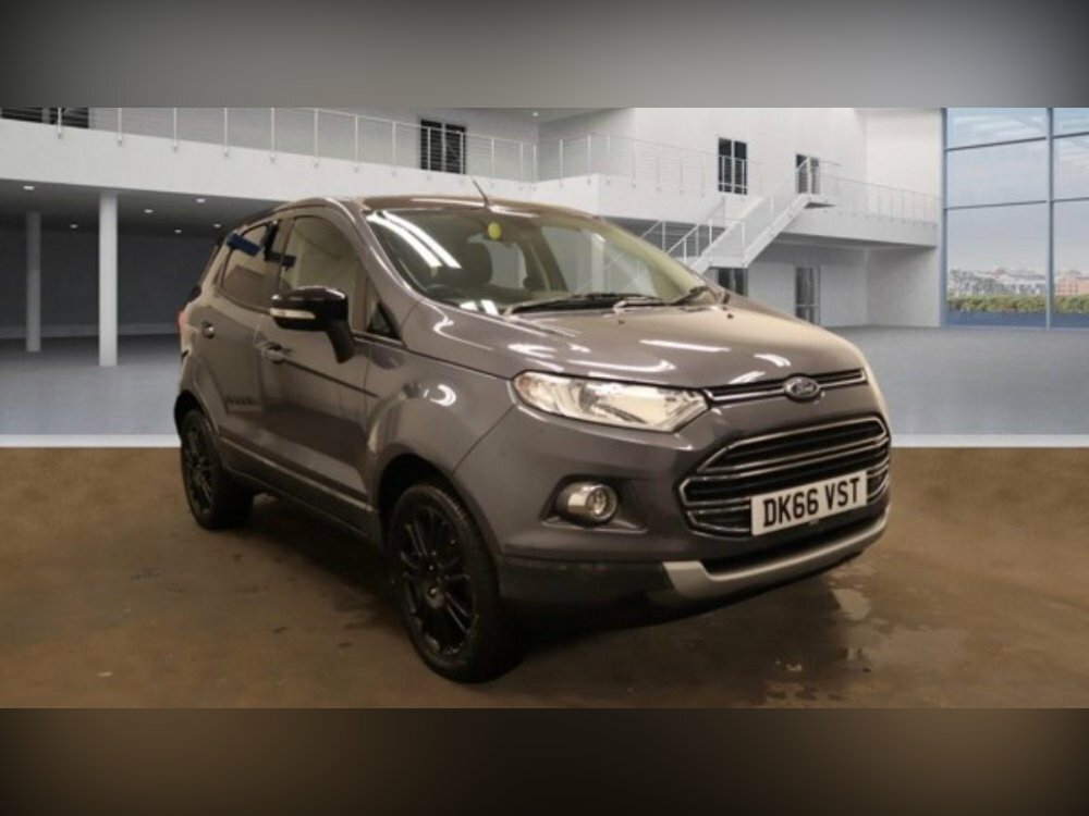 Compare Ford Ecosport 1.0T Ecoboost Titanium S 2Wd Euro 6 Ss DK66VST Grey