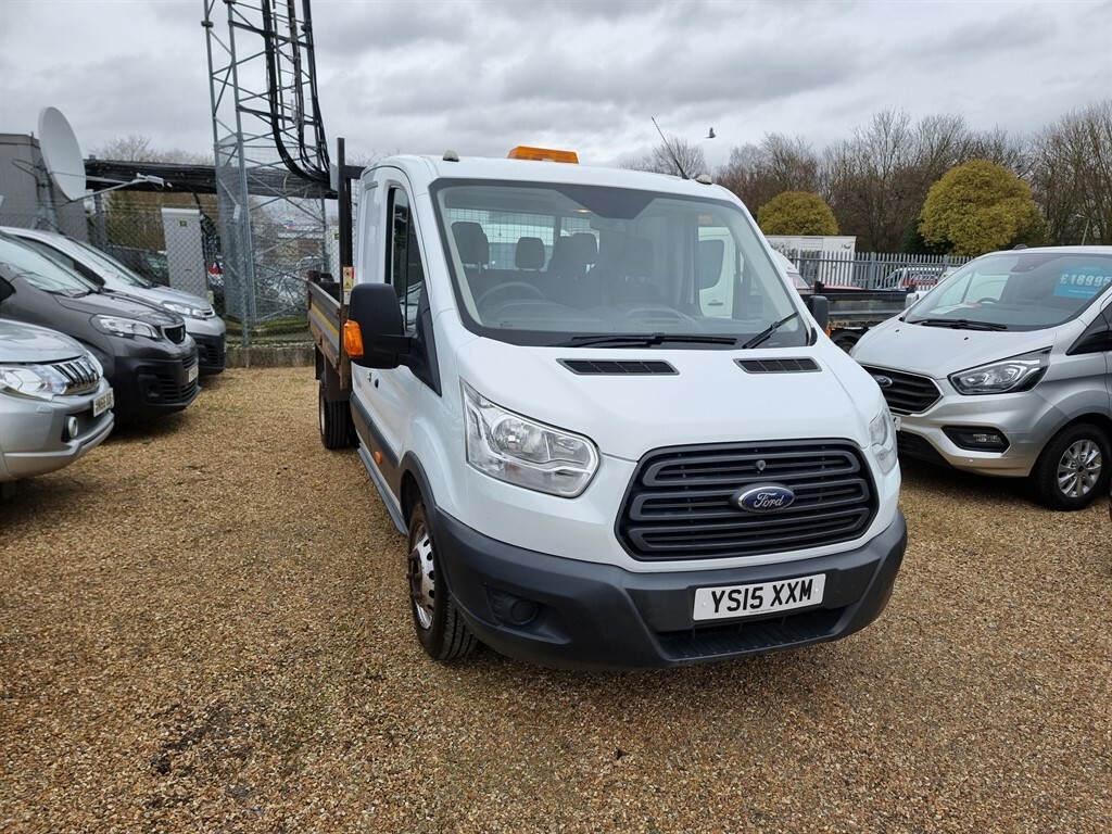 Compare Ford Transit Custom 2.2 Tdci 350 Chassis Double Cab YS15XXM White