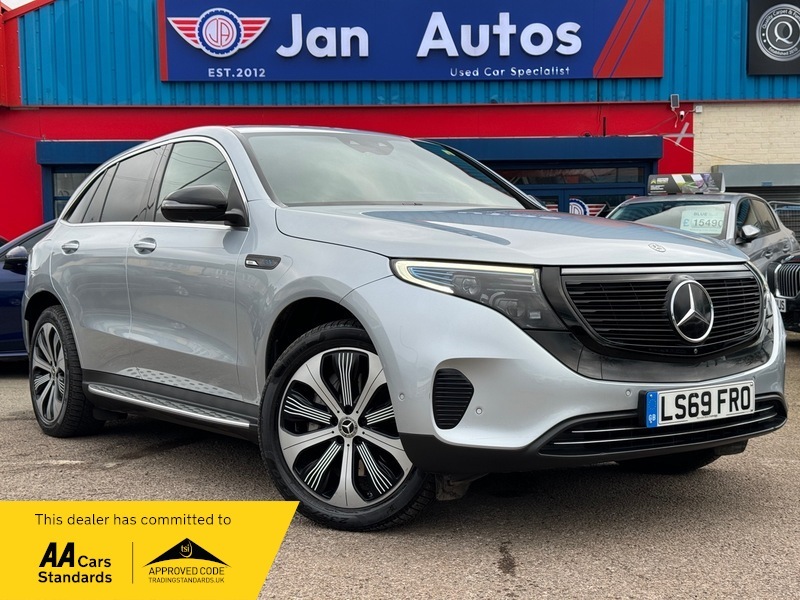 Compare Mercedes-Benz EQC Eqc 400 80Kwh Edition LS69FRO Silver