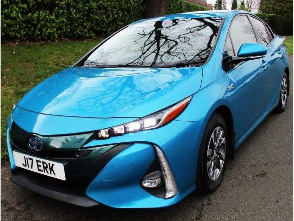 Compare Toyota Prius 1.8 Vvt-h 8.8 Kwh Excel Cvt Euro 6 Ss  Blue