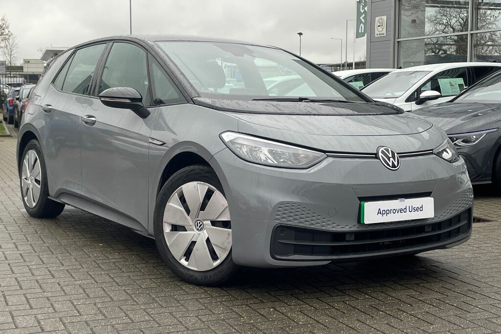Compare Volkswagen ID.3 Life 58Kwh Pro Performance 204Ps GJ21RGU Grey
