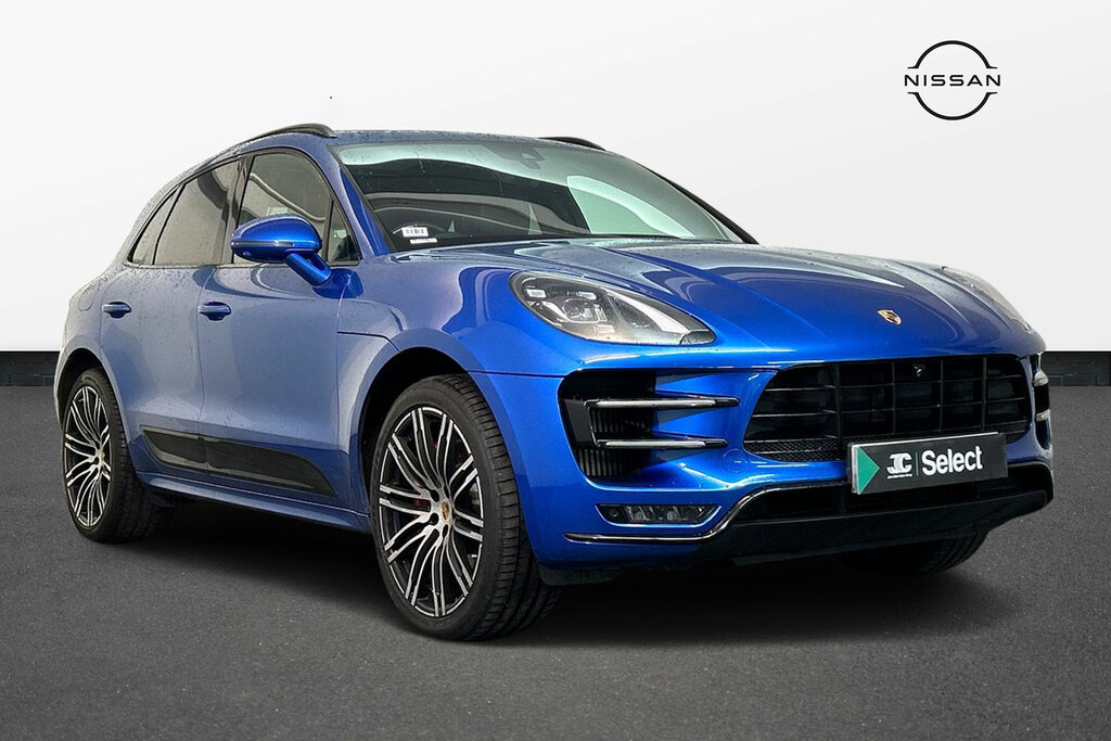 Compare Porsche Macan 3.6T V6 Turbo Performance Pdk 4Wd Euro 6 Ss SW67UMF Blue