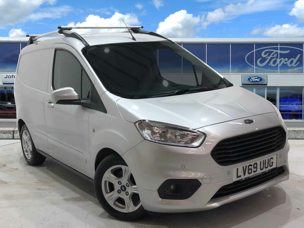 Compare Ford Transit Courier 1.0 Ecoboost Limited Van 6 Speed Panel Van LV69UUG Silver