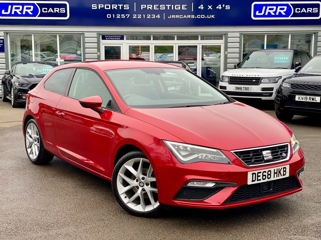 Compare Seat Leon 2.0 Tdi Fr Technology Sport Coupe Euro 6 Ss DE68HKB Red