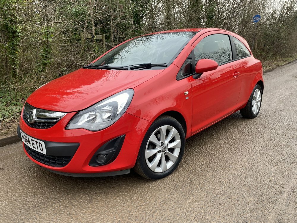 Compare Vauxhall Corsa 1.2 Excite Ac HJ64ETO Red
