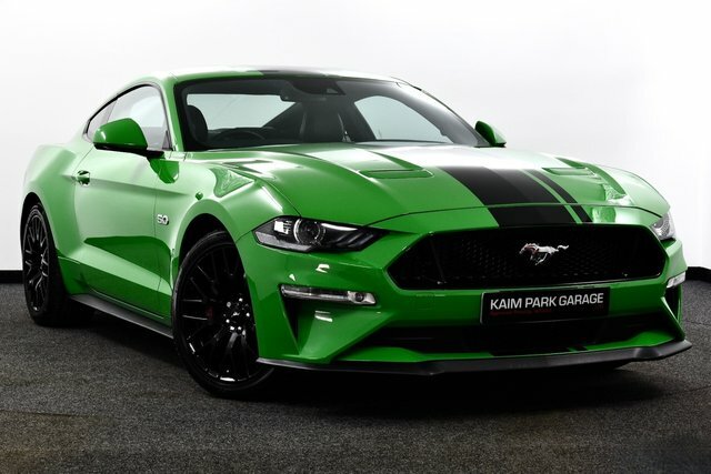 Compare Ford Mustang 2020 5.0 V8 Gt Fastback Selshift Euro 6 450 P WR20XHX Green