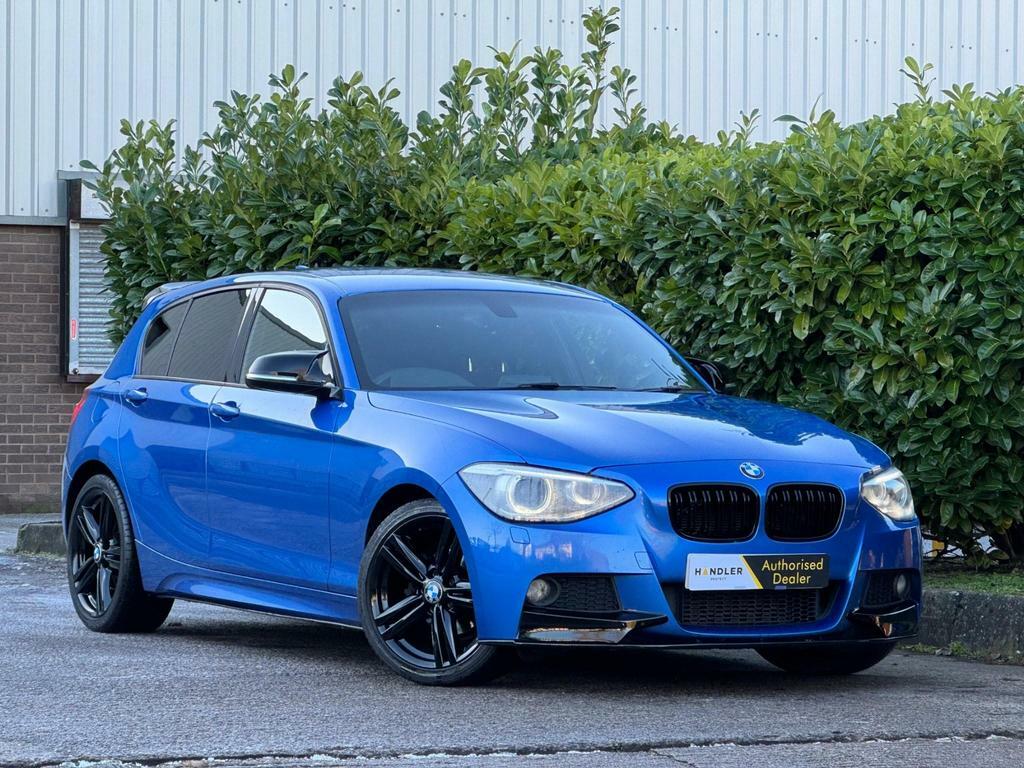BMW 1 Series 2.0 118D M Sport Euro 5 Ss Blue #1