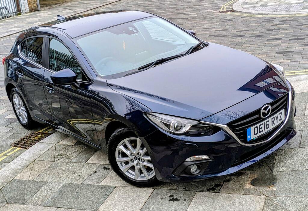 Compare Mazda 3 Hatchback 1.5 Skyactiv-d Se-l Nav 201616 OE16RYZ Blue